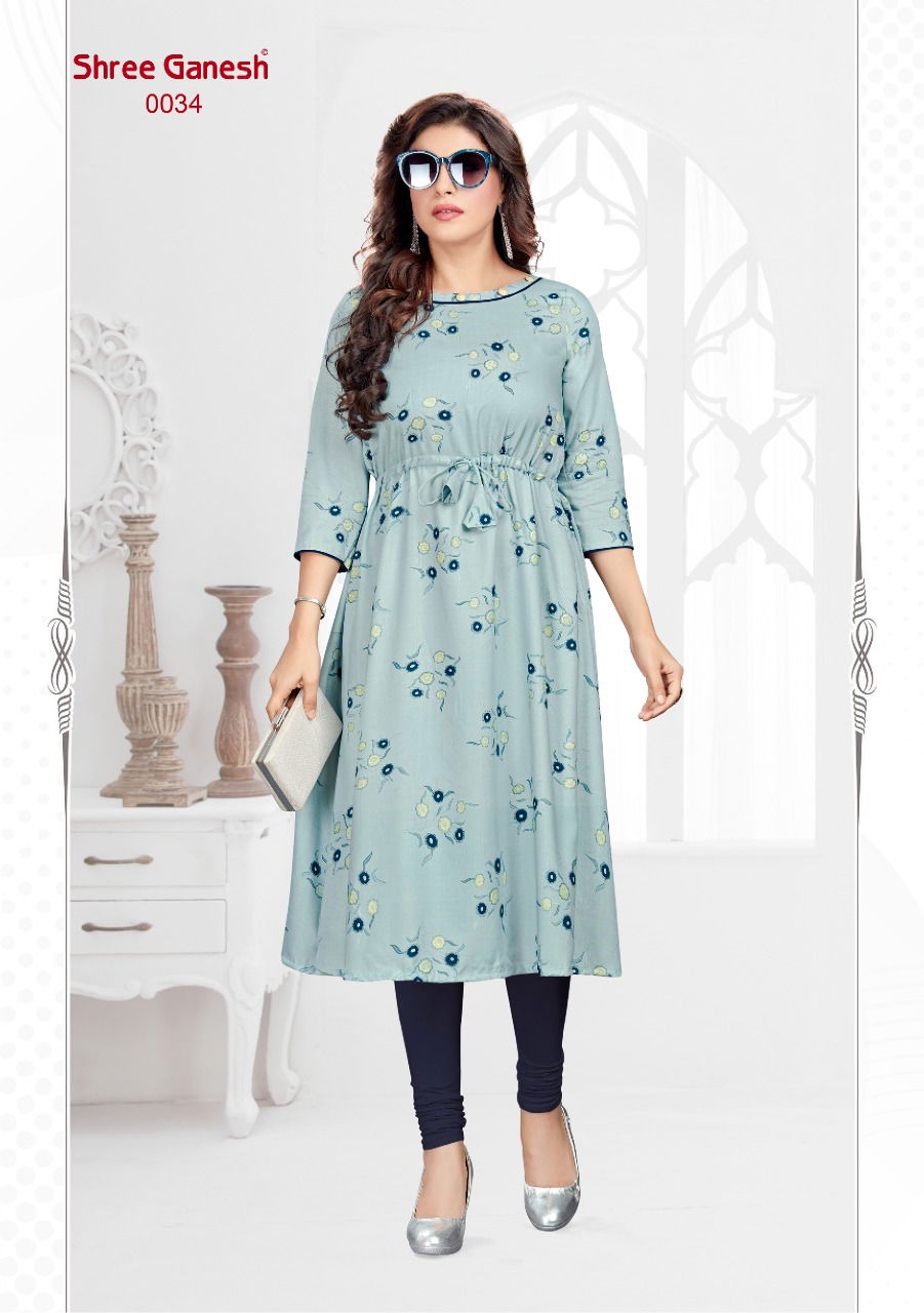 Shree Ganesh Pragya 3 Casual Daily Wear Elegant Printed Cotton Kuris Collections